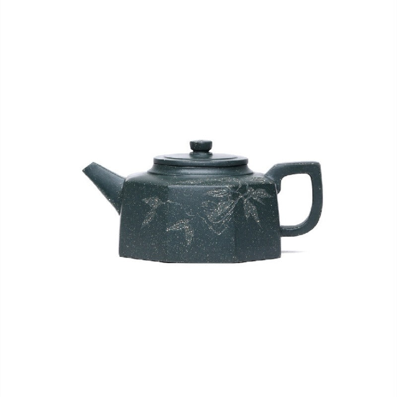 Yixing Zisha Teapot [Bafang Jing Lan] (Lu Ni - 280ml)