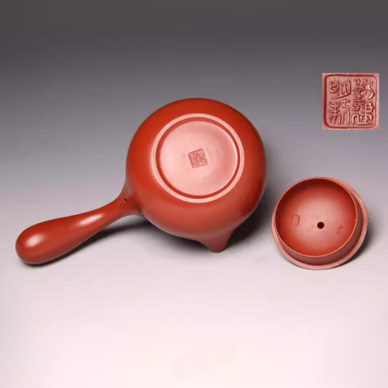 Full Handmade Yixing Zisha Teapot [Tang Yu Pot] (Dahongpao - 180ml)