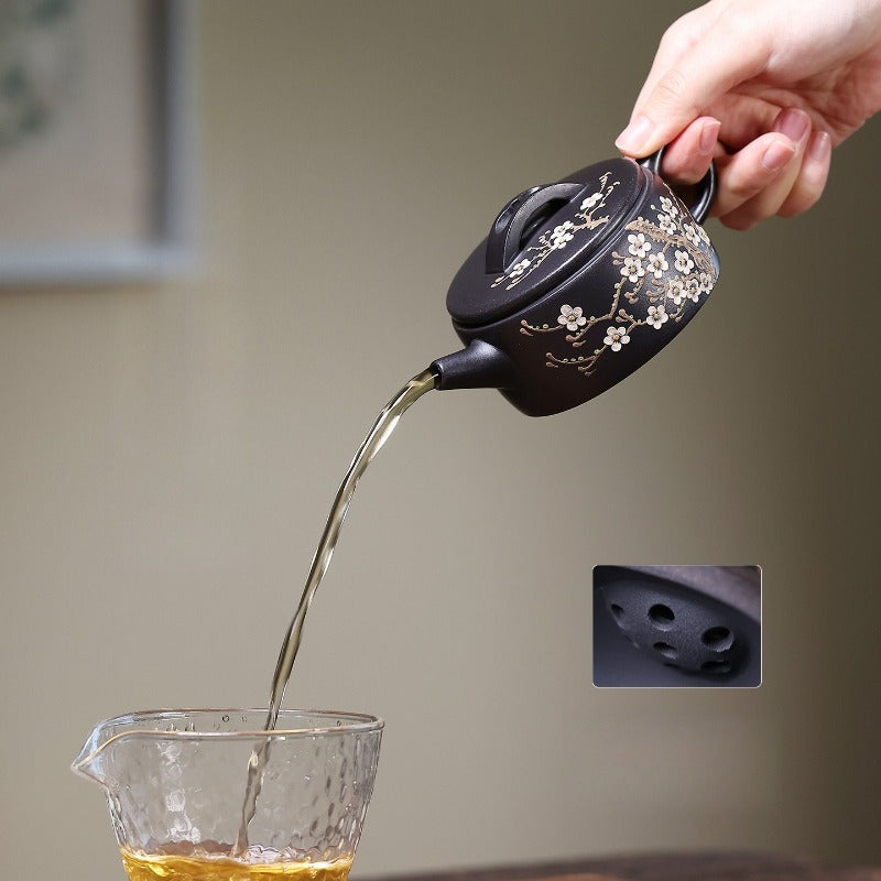 Yixing Zisha Teapot [Meixiang Hanwa] (Shi Huang - 150ml)
