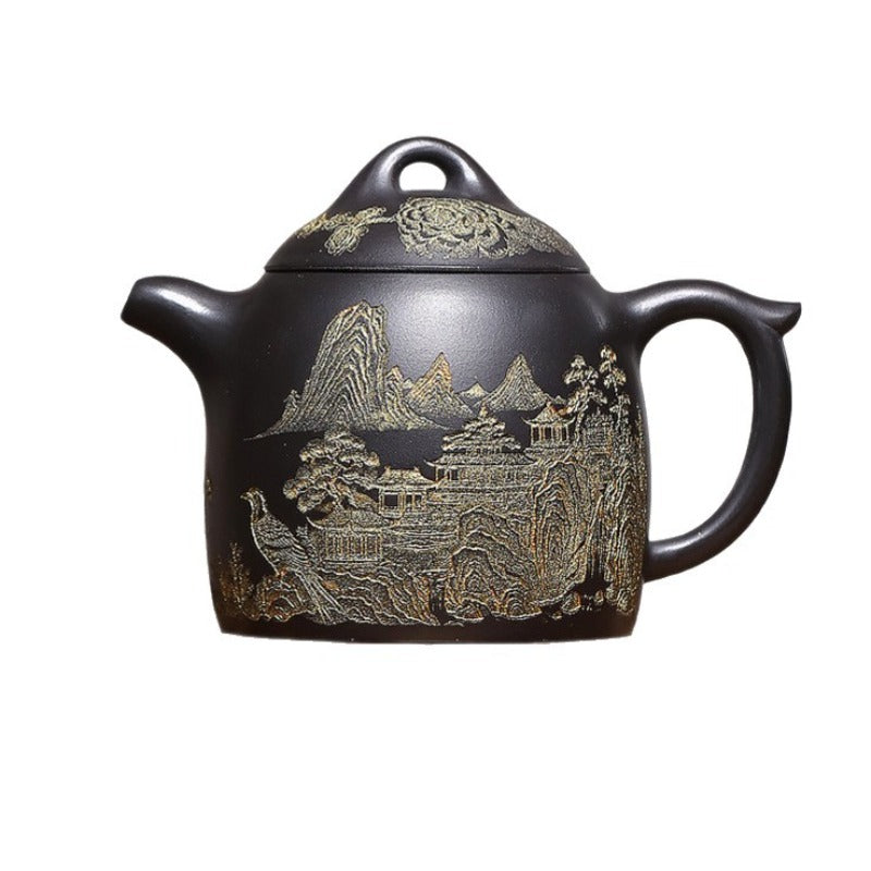Yixing-Zisha-Teekanne [Qin Quan] (Shi Huang - 420 ml)
