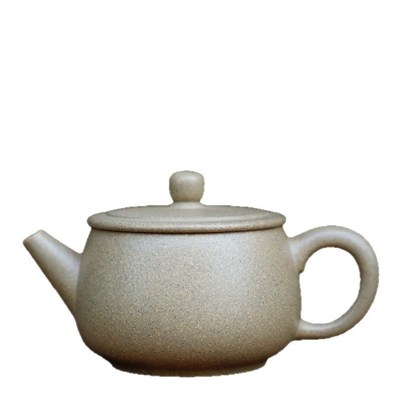 Théière Yixing Zisha entièrement faite à la main [Pot Hanwa] (Qing Duan Ni - 240 ml)