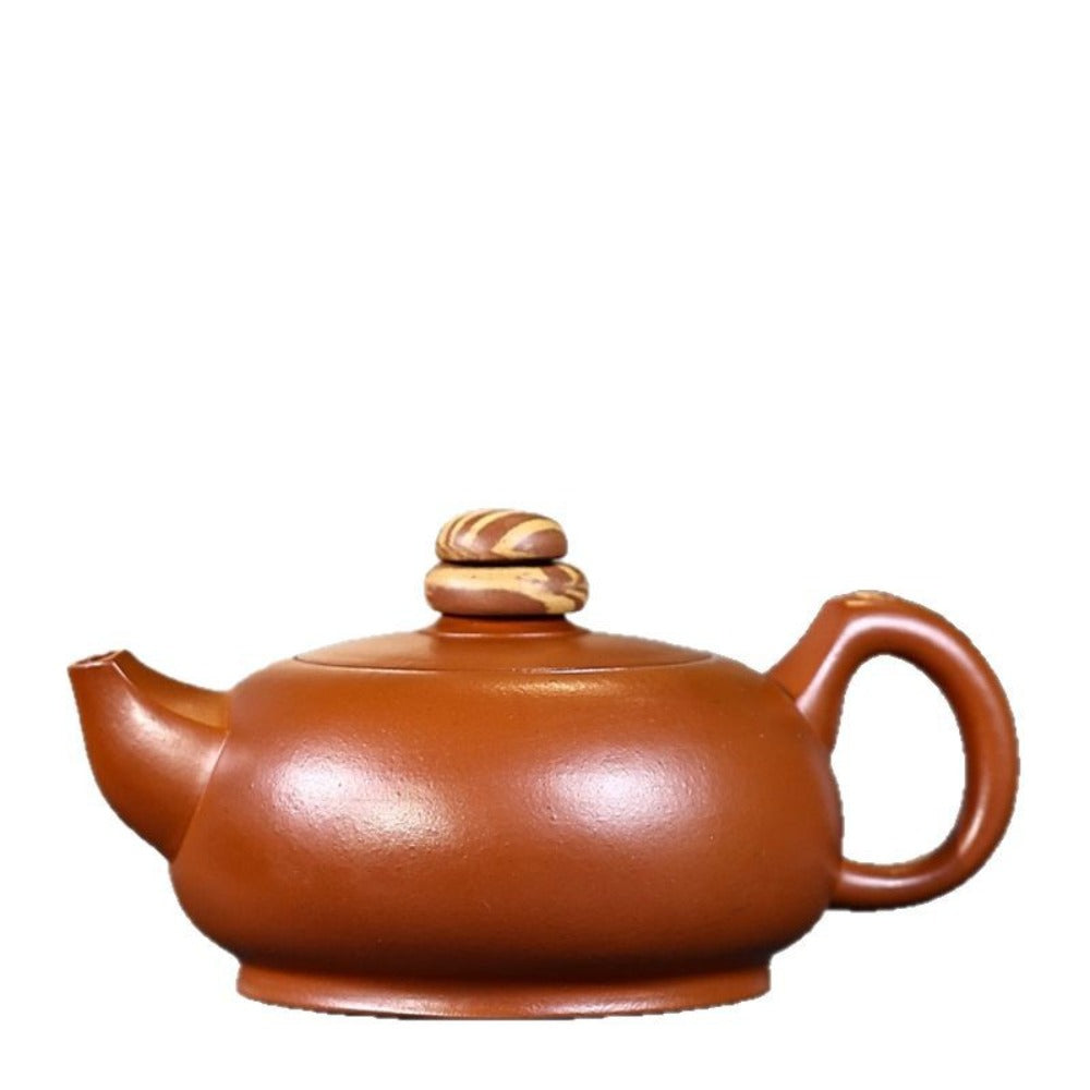 Théière Yixing Zisha entièrement faite à la main [La fortune arrive] (Xiao Meiyao Zhu Ni - 260ml)