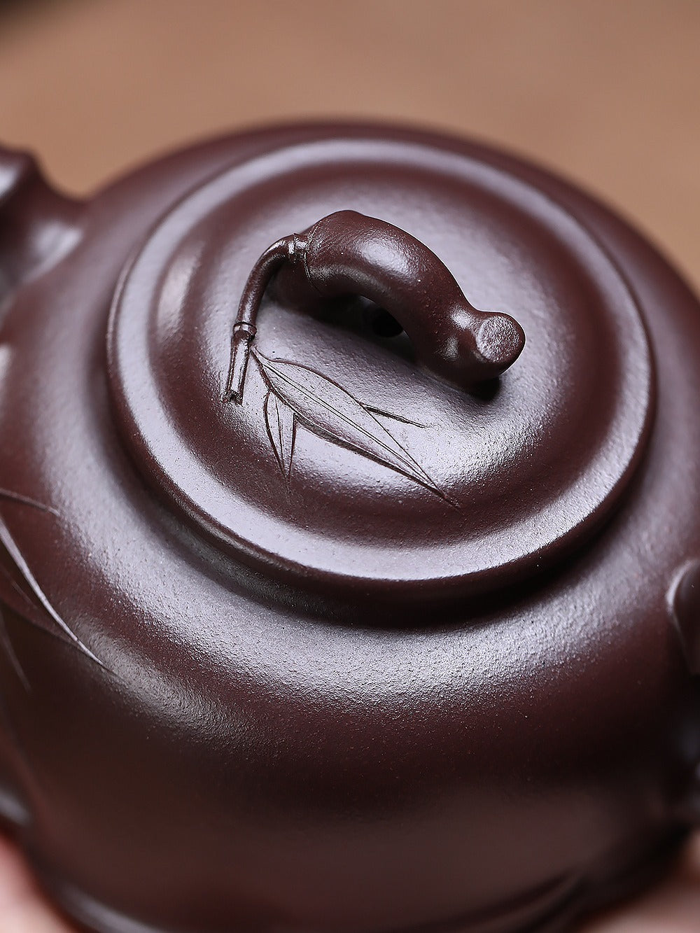 宜兴紫砂茶壶 [一品竹段] (紫泥 - 270ml)