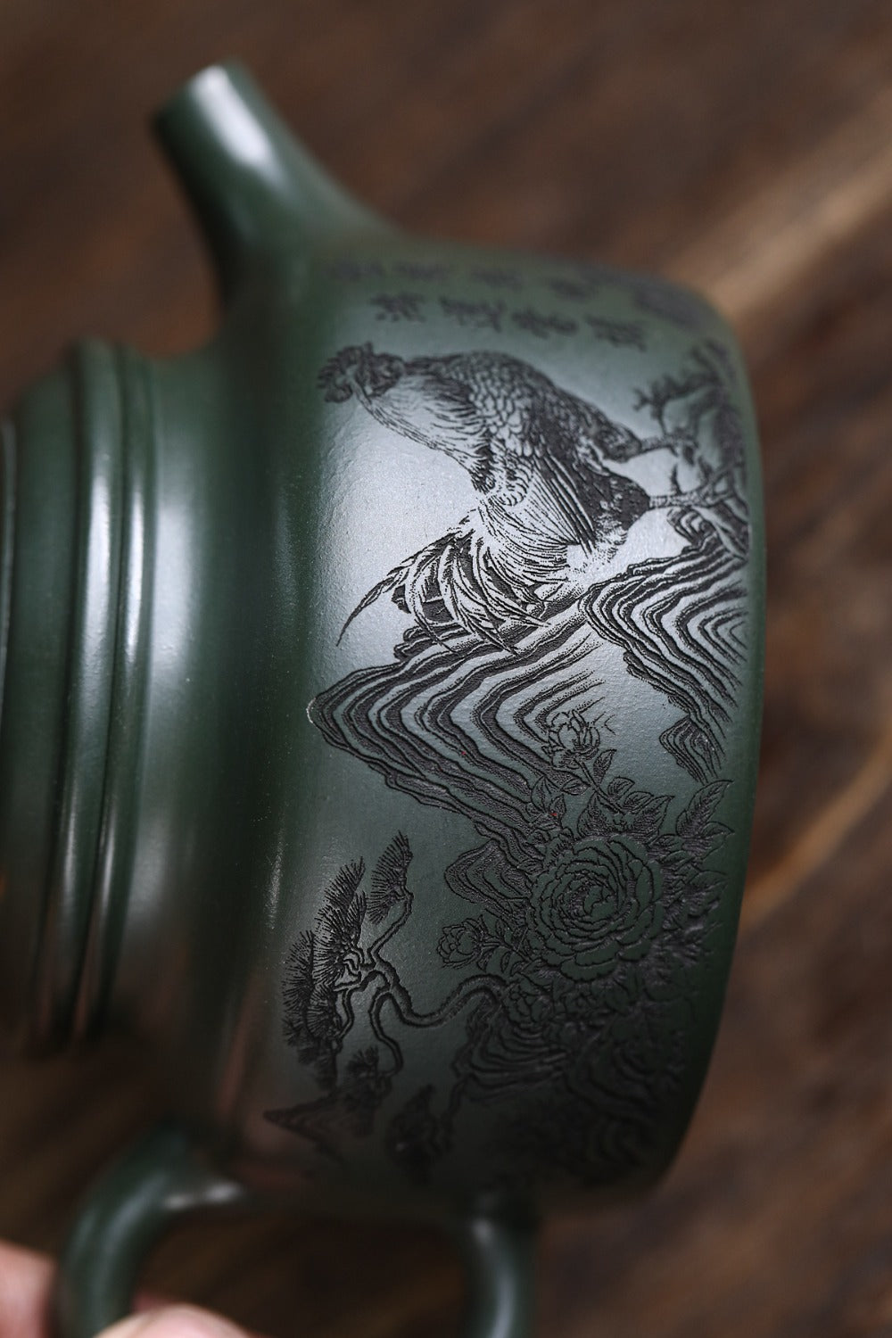 Yixing Zisha Teapot [Dezhong] (Lu Ni - 300ml)