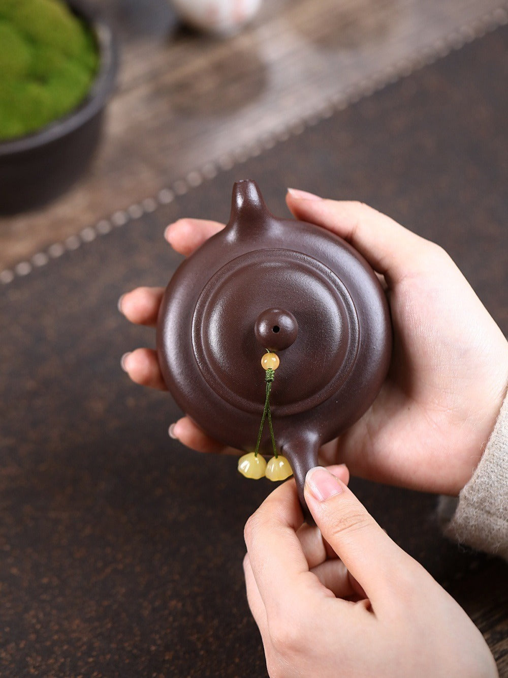 Yixing Zisha Teekanne [Mini Fanggu] (Lao Zi Ni - 130ml