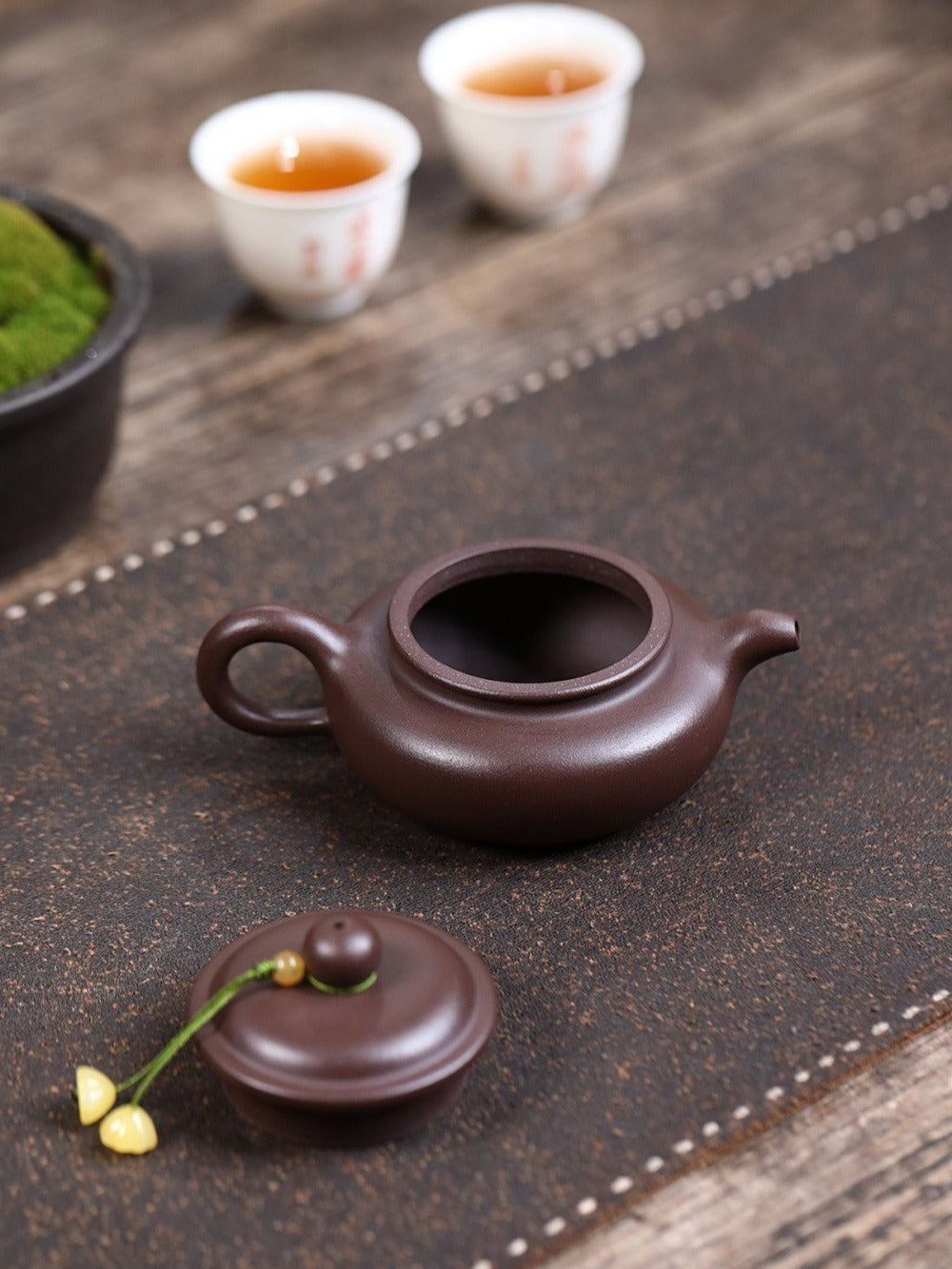 Yixing Zisha Teekanne [Mini Fanggu] (Lao Zi Ni - 130ml