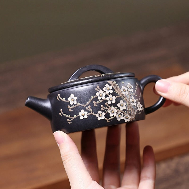 Yixing Zisha Teapot [Meixiang Hanwa] (Shi Huang - 150ml)