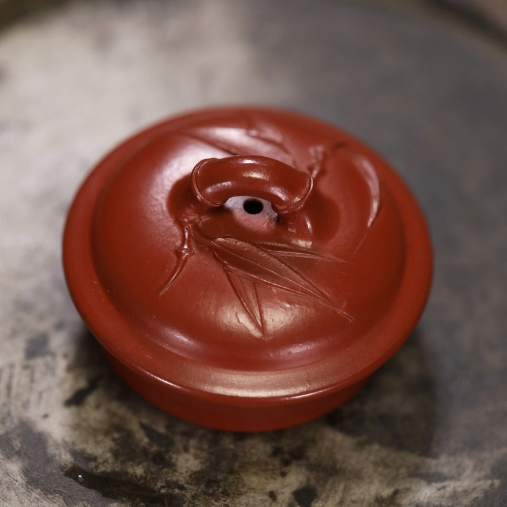 Vollständig handgefertigte Yixing Zisha Teekanne [Bao Chun Pot] (Dahongpao - 210ml)