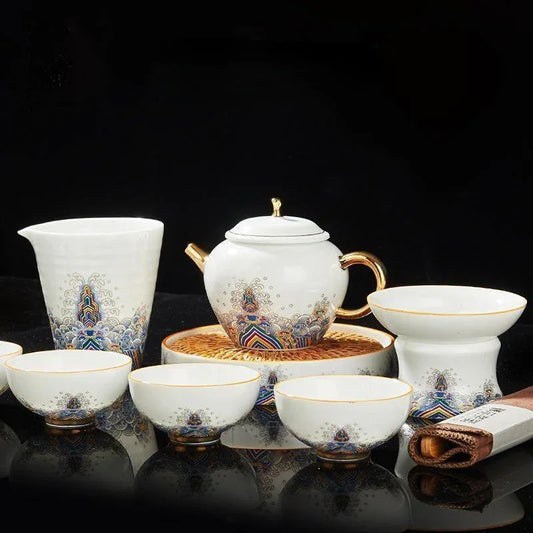 ceramic-gold-wire-enamel-haiyan-jiangya-kungfu-tea-set-yiqin-tea-house-yiqinteahouse-com-1 - YIQIN TEA HOUSE 一沁茶舍 yiqinteahouse.com