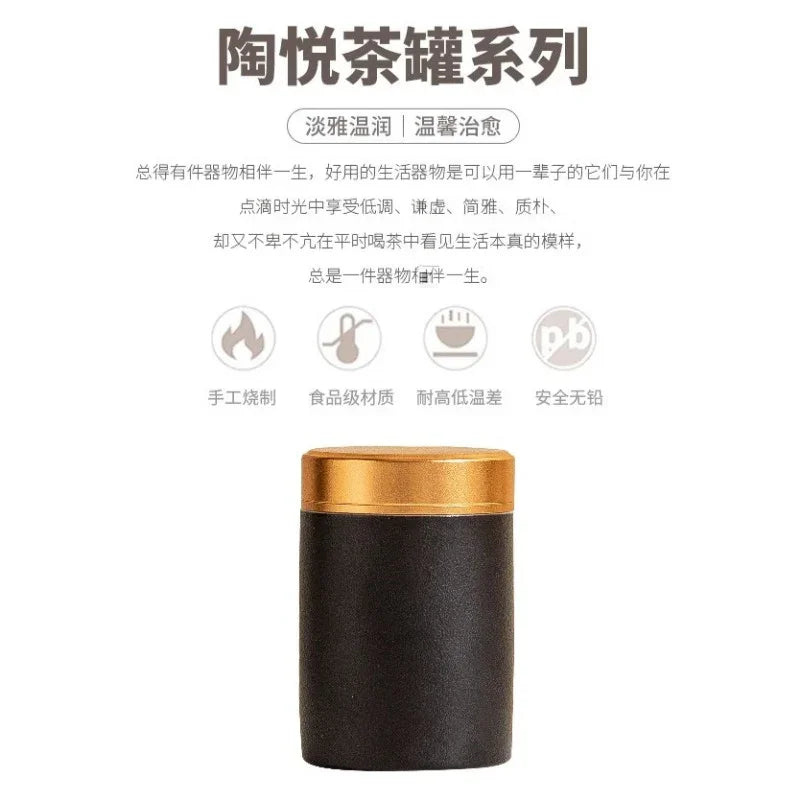 Balang Teh Seramik | Bekas Teh | Bekas Teh Mini Perjalanan [Tao Yue] 70ml