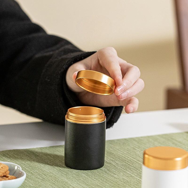 Balang Teh Seramik | Bekas Teh | Bekas Teh Mini Perjalanan [Tao Yue] 70ml