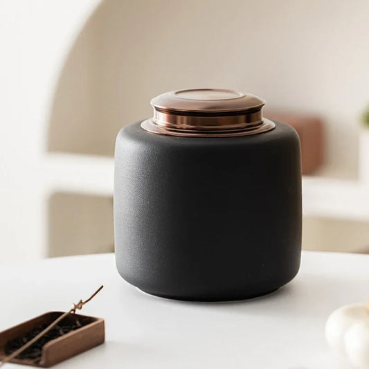 Balang Teh Seramik | Bekas Teh | Bekas Teh [Fu Yun] 1850ml