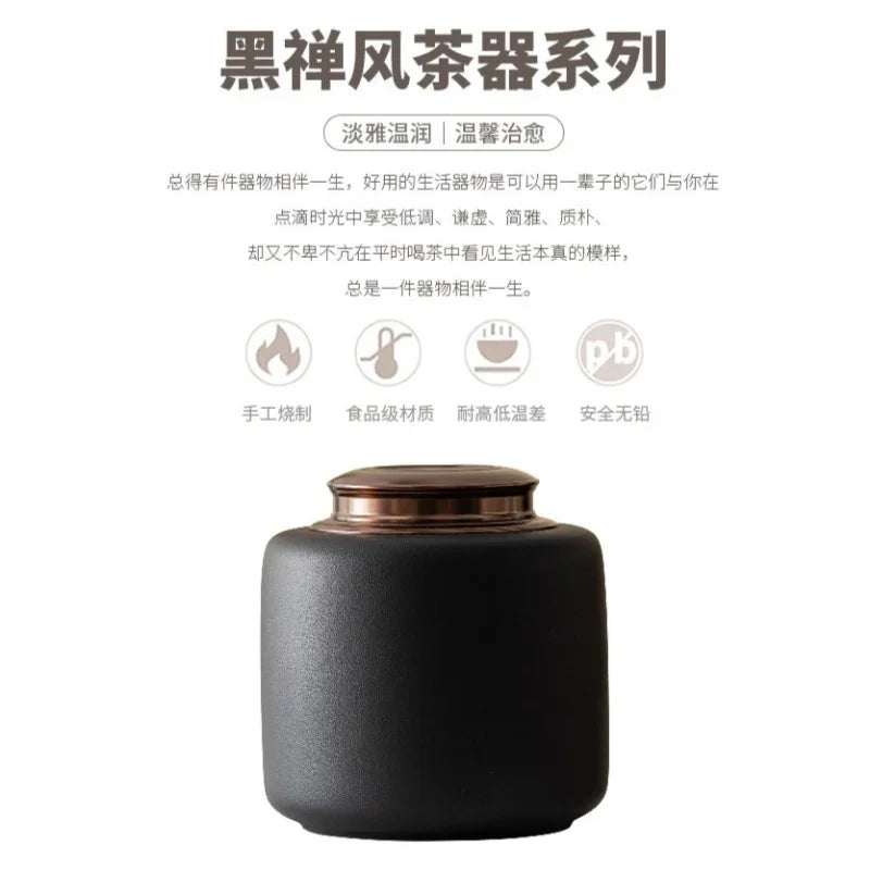Balang Teh Seramik | Bekas Teh | Bekas Teh [Fu Yun] 1850ml