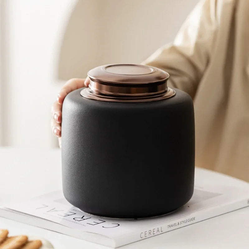Balang Teh Seramik | Bekas Teh | Bekas Teh [Fu Yun] 1850ml