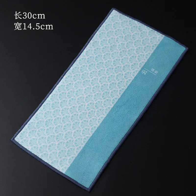 Chinese Style Zen Tea Towel [Met Confidant] - YIQIN TEA HOUSE | yiqinteahouse.com | tea accessories, tea towel, teaware