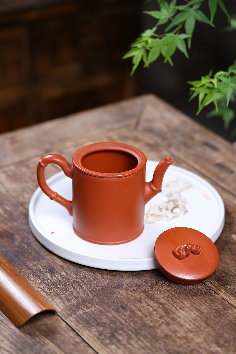 Teko Zisha Yixing [Taihu Stone Bamboo] (Zhao Zhuang Zhu Ni - 300ml)