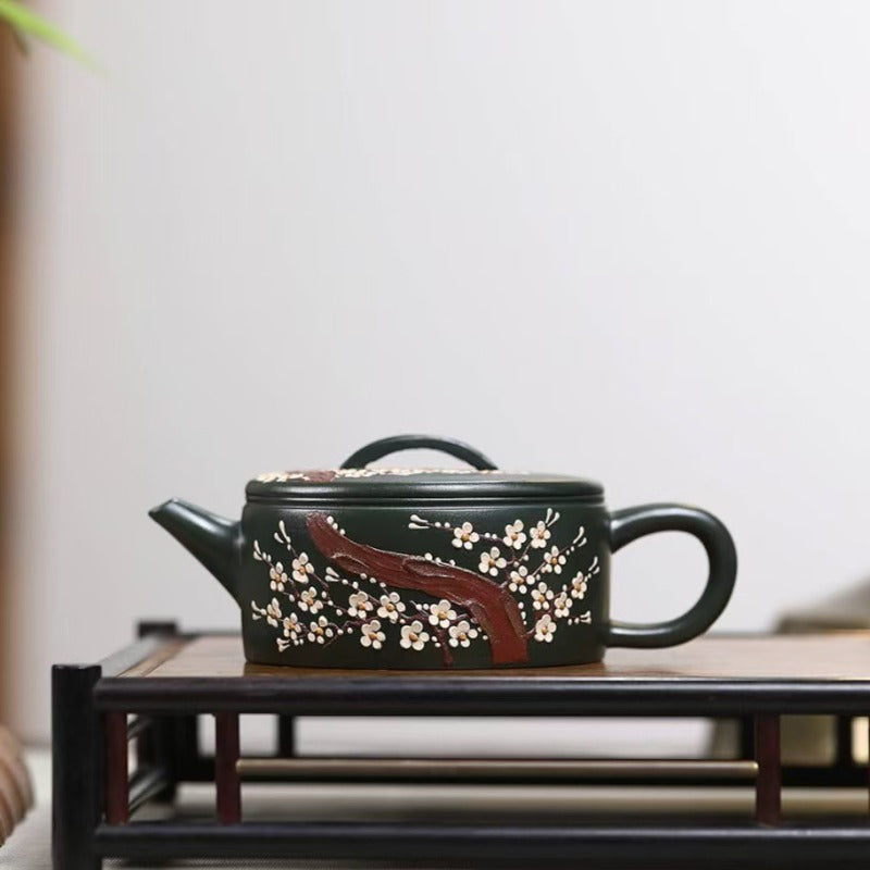 Yixing Zisha Teapot [Meixiang Hanwa] (Lu Ni - 160ml)