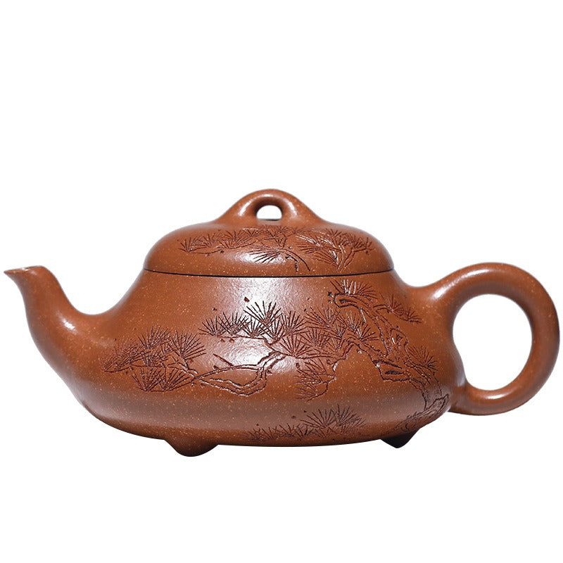Théière Yixing Zisha exquise [Songfeng Hantang Shi Piao] (Jiang Po Ni - 240ml)