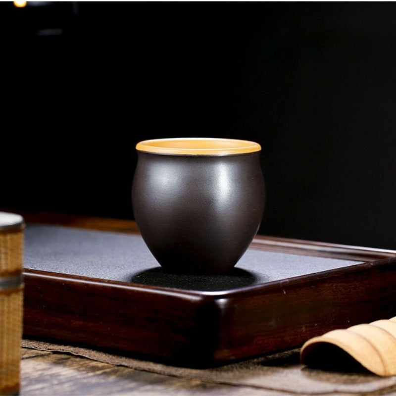 Full Handmade Yixing Zisha Master Tea Cup Gift Set [Wen Xiang]