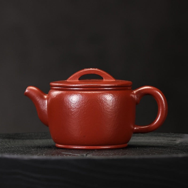 Teiera Yixing Zisha completamente fatta a mano [Hanwa Pot] (Dahongpao - 170 ml)