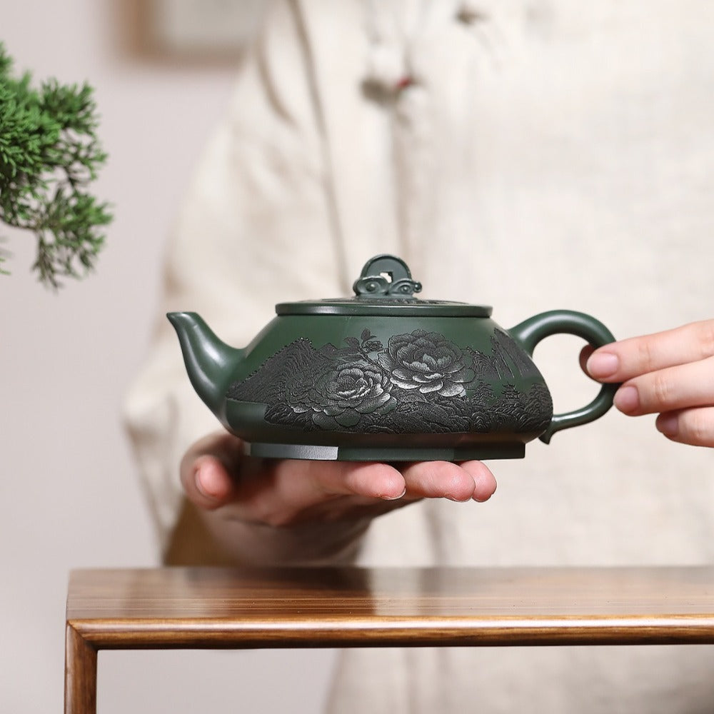 Théière Yixing Zisha [Bafang Qiao Yun] (Lu Ni - 340ml)