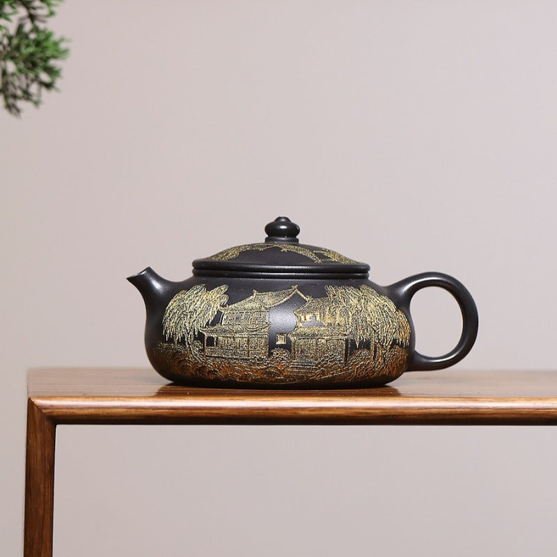 Tetera Yixing Zisha [Han Jiang] (Shi Huang - 220ml)