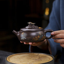 Load image into Gallery viewer, Full Handmade Yixing Zisha Teapot [Eagle 鹰击长空] (Zi Jia Ni - 240ml)
