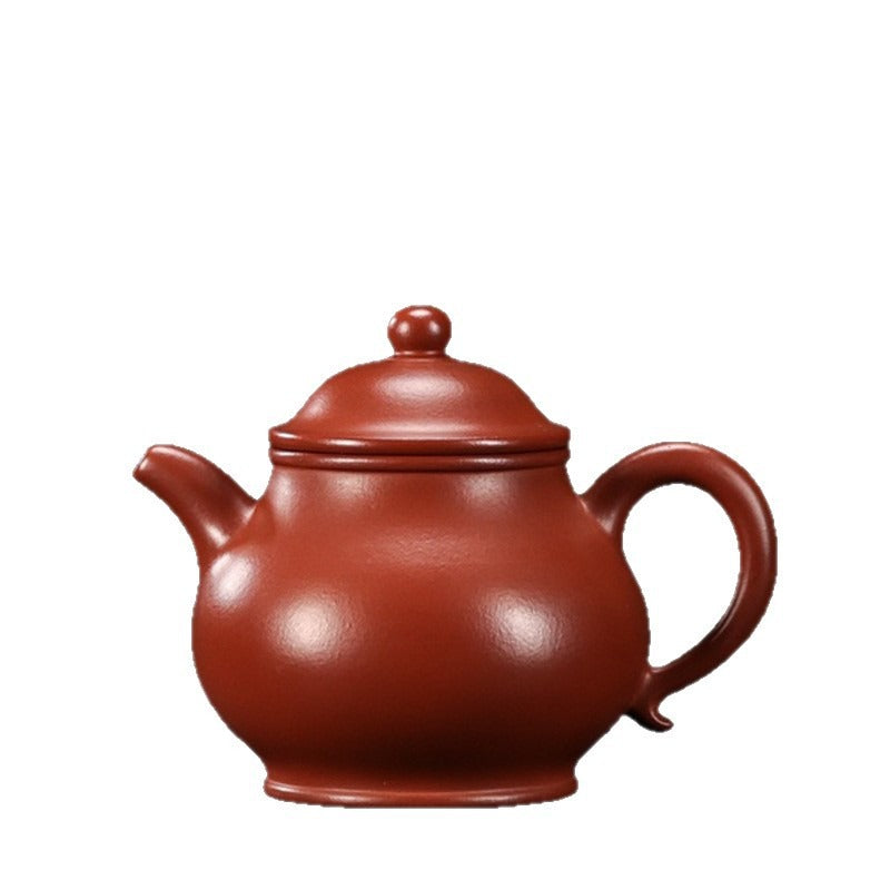 Teko Yixing Zisha Buatan Tangan Sepenuhnya [Gao Pan Pot] (Dahongpao - 200ml)
