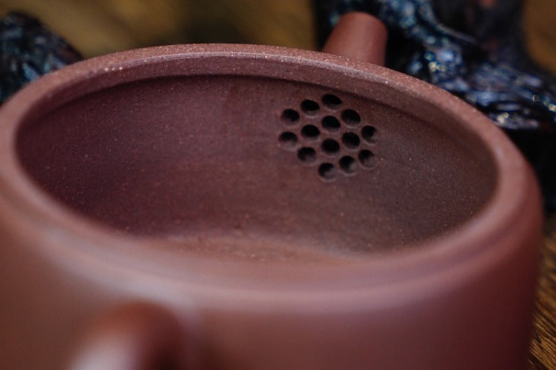 Full Handmade Yixing Zisha Teapot [Hanwa Pot] (Di Cao Qing - 180ml)