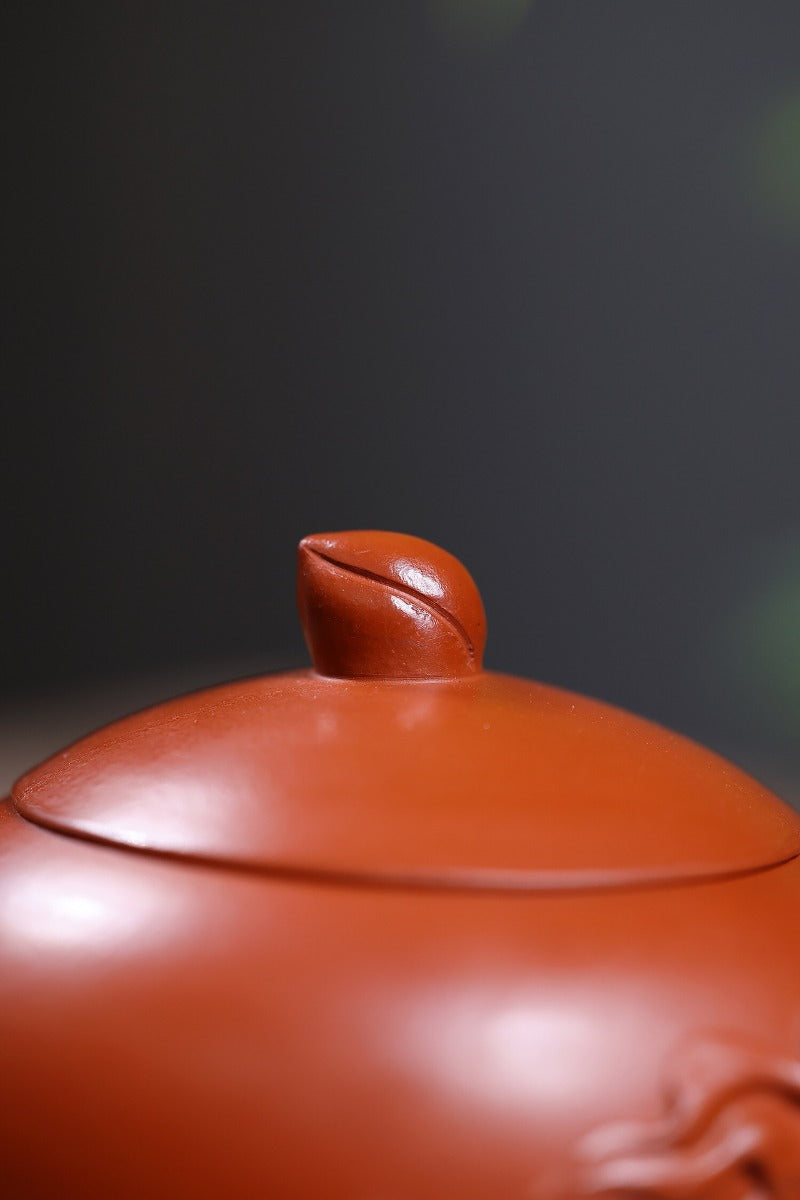 Teko Zisha Yixing [Peach Xishi] (Zhao Zhuang Zhu Ni - 240ml)