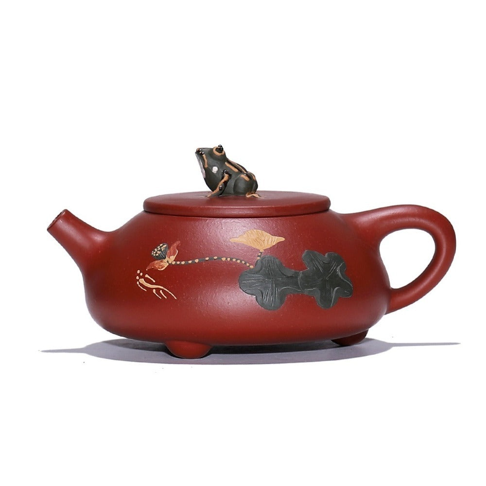 Service à thé Yixing Zisha [Étang de lotus au clair de lune] (Dahongpao - 260 ml)