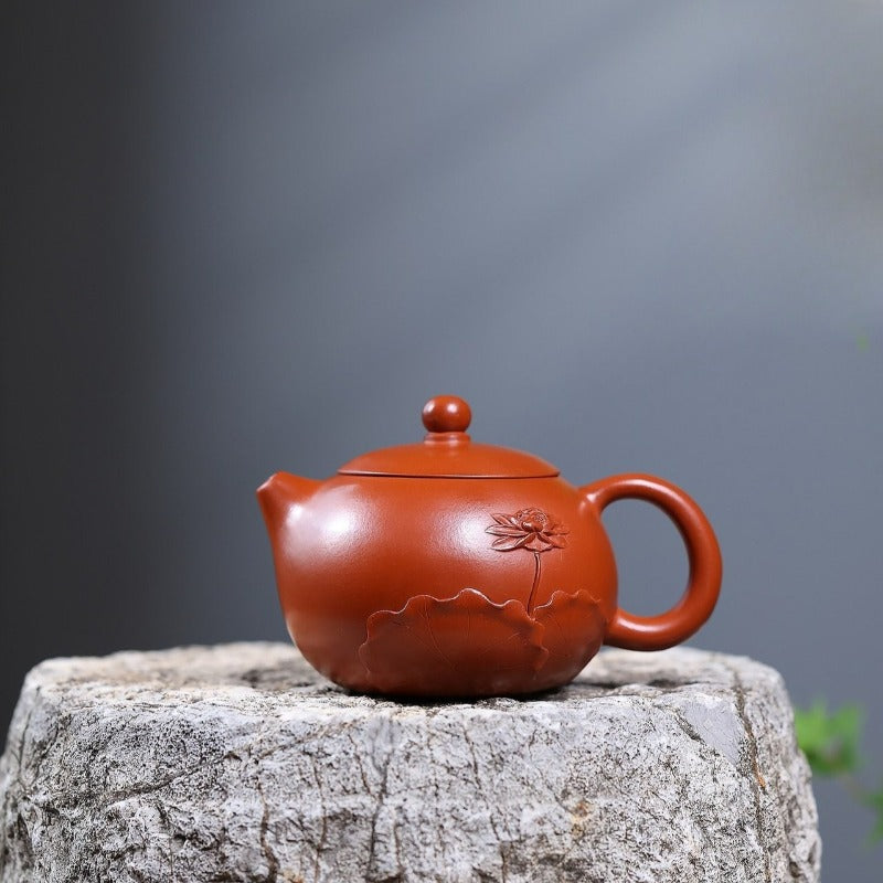 Teiera Yixing Zisha [Lotus Xishi] (Zhao Zhuang Zhu Ni - 280ml)