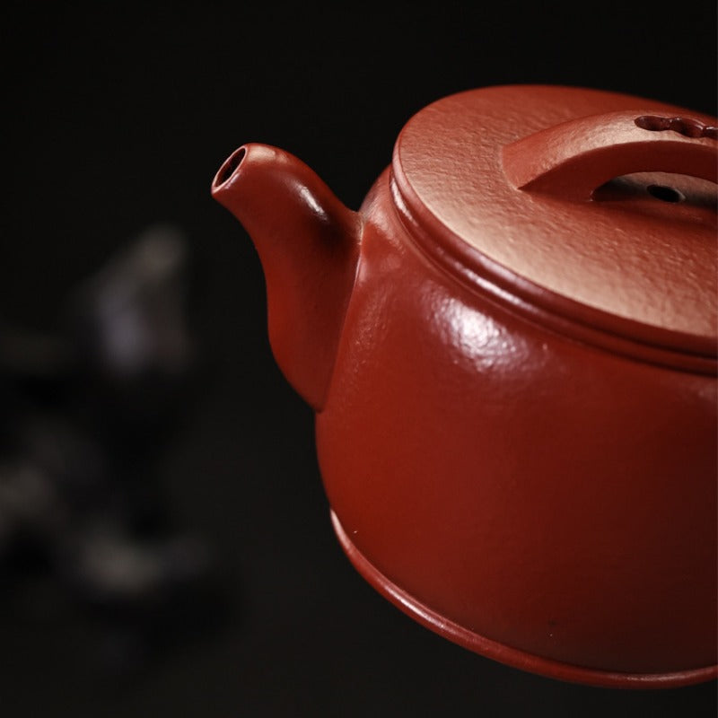 Teiera Yixing Zisha completamente fatta a mano [Hanwa Pot] (Dahongpao - 170 ml)