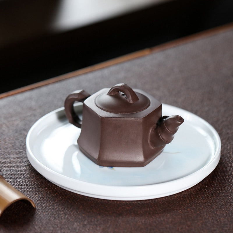 Yixing Zisha Teapot [Liufang Bamboo] (Zi Ni - 170ml)