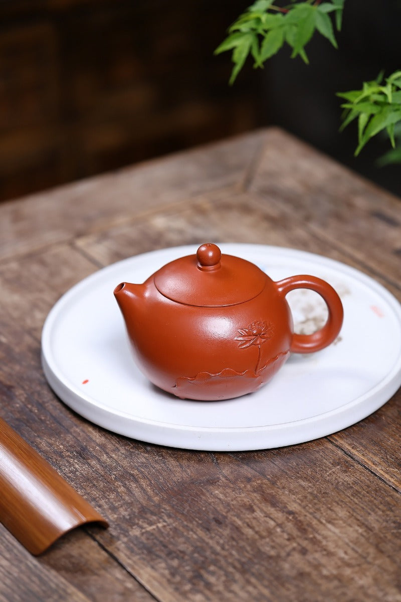 Teiera Yixing Zisha [Lotus Xishi] (Zhao Zhuang Zhu Ni - 280ml)