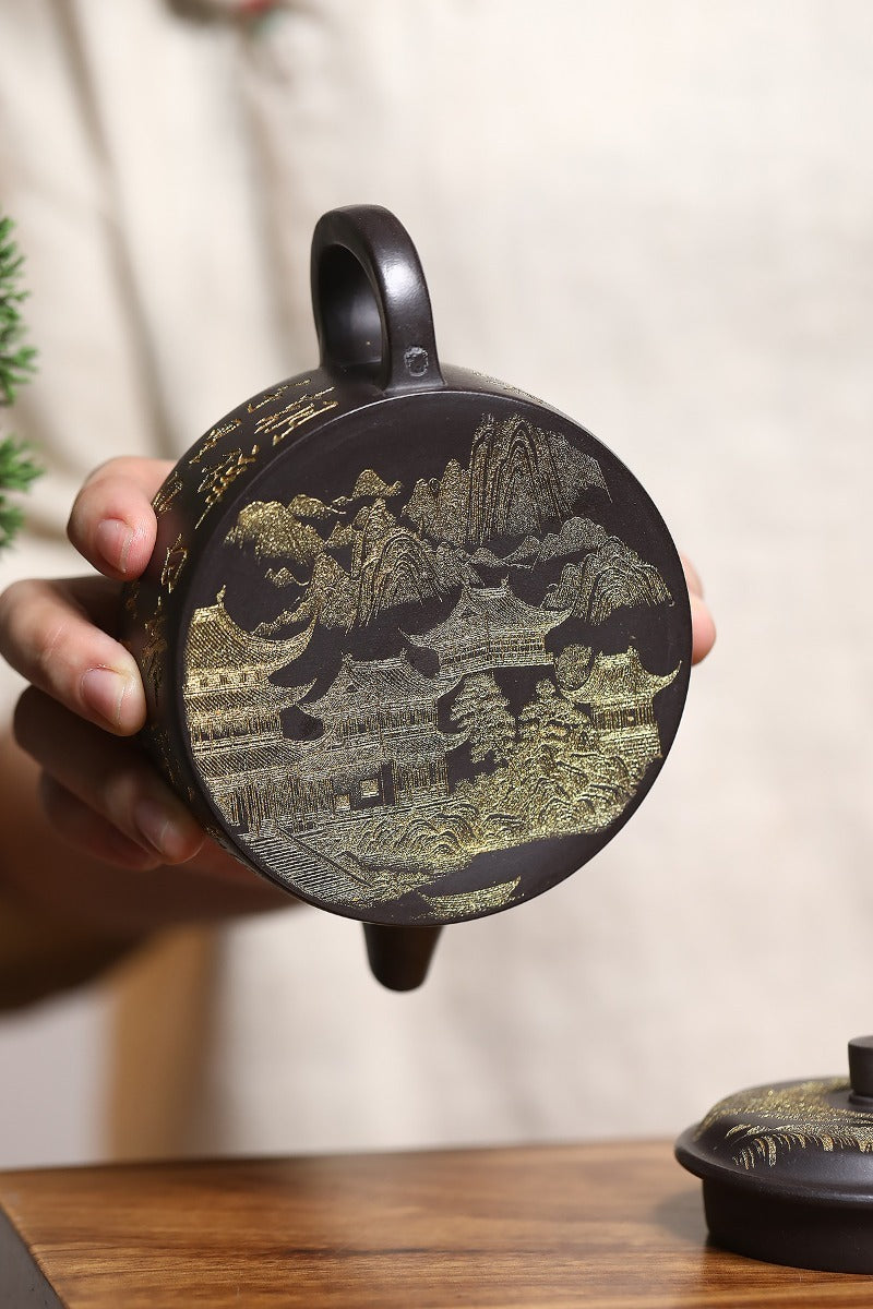 Théière Yixing Zisha [De Zhong] (Shi Huang - 200 ml)