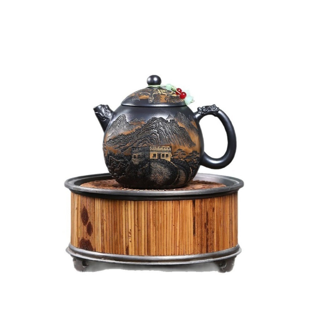 Yixing Zisha Teapot [The Great Wall] (Shi Huang - 320ml)
