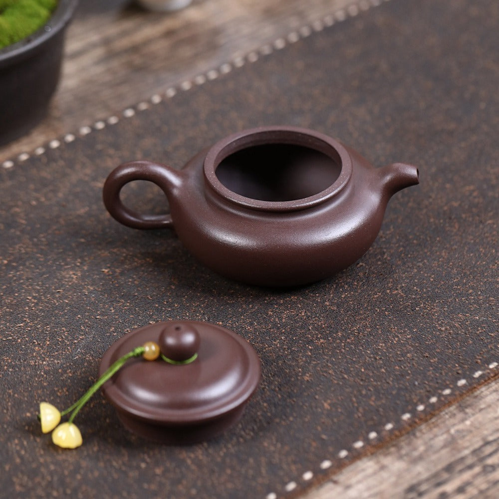 Yixing Zisha Teekanne [Mini Fanggu] (Lao Zi Ni - 130ml
