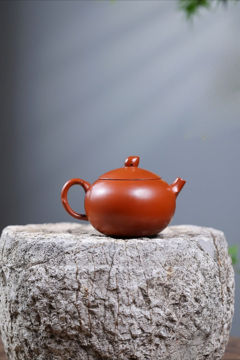 Teko Zisha Yixing [Peach Xishi] (Zhao Zhuang Zhu Ni - 240ml)