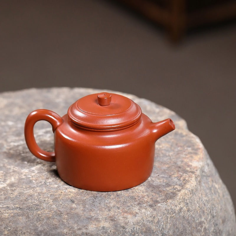 Yixing-Zisha-Teekanne [De Zhong] (Zhao Zhuang Zhu Ni – 220 ml)