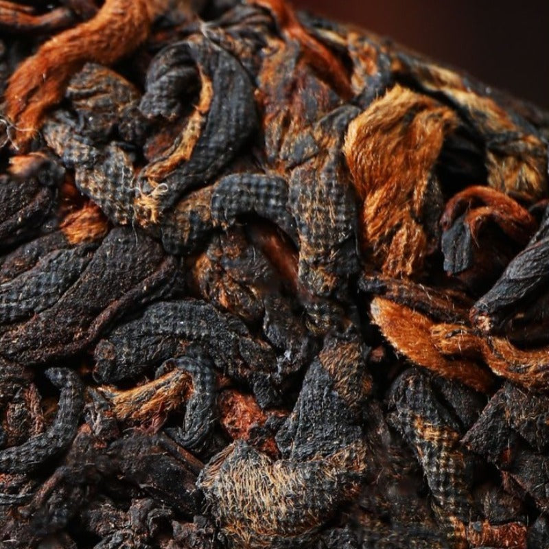 2016 Yunnan Ancient Tree Ripe (Shu) Pu-erh Tea Cake [Royal Mansong]