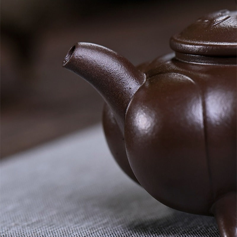 Tetera Yixing Zisha hecha a mano [Sanzu Ruyi] (Baoshan Zi Ni - 300ml)