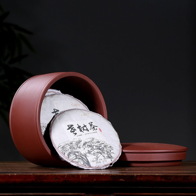 Pot à gâteau au thé Yixing Zisha [Gu Yun] 3 tailles