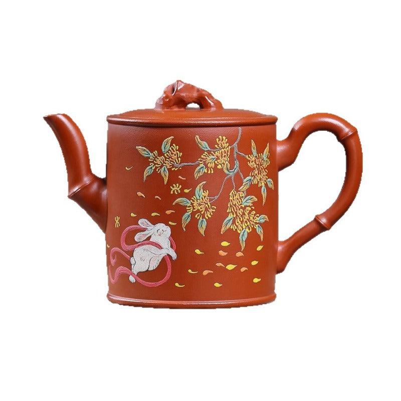 Teko Zisha Yixing [Bamboo] (Zhao Zhuang Zhu Ni - 300ml)