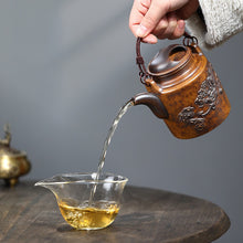 Load image into Gallery viewer, Yixing Zisha Teapot [Yang Tong 洋桶] (High Temperature Duan Ni Fired - 450ml)

