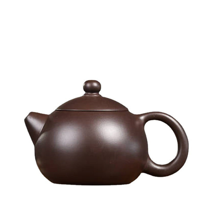 Full Handmade Yixing Zisha Teapot [Xishi Pot] (Lao Zi Ni - 200ml)