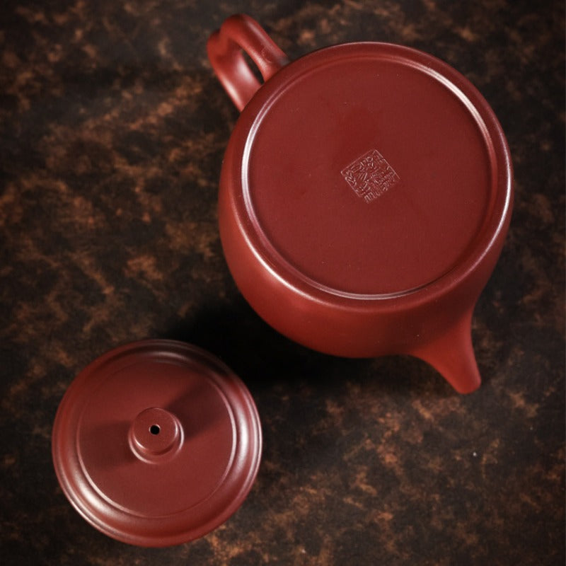 Teko Zisha Yixing Buatan Tangan Sepenuhnya 【Teko Gao De Zhong】 (Long Xue Sha - 160ml)