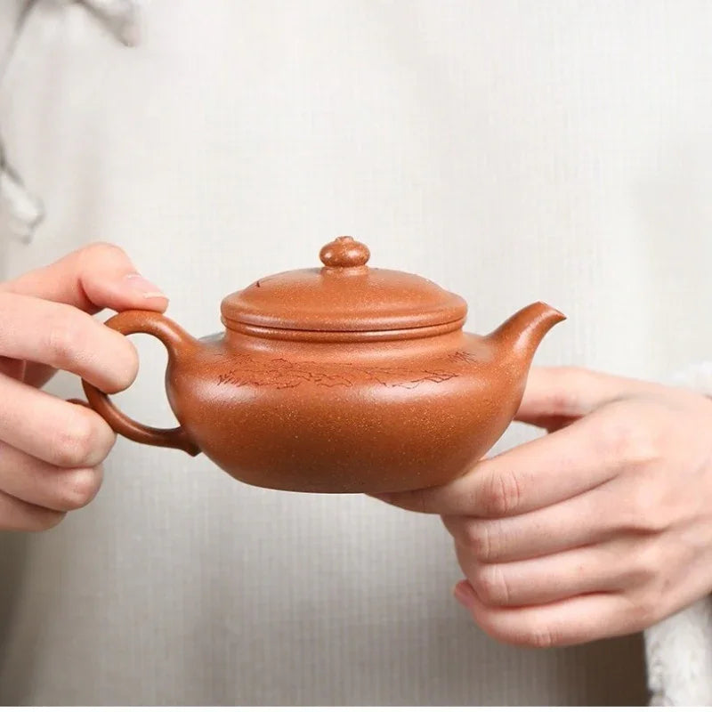 exquisite-yixing-zisha-teapot-bian-gu-jiang-po-ni-220ml-yiqin-tea-house-yiqinteahouse-com-9 - YIQIN TEA HOUSE 一沁茶舍 yiqinteahouse.com