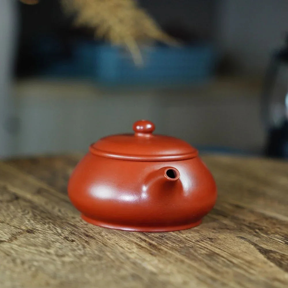 Teko Yixing Zisha yang Halus [Ming Lu Pot] (Dahongpao - 170ml)