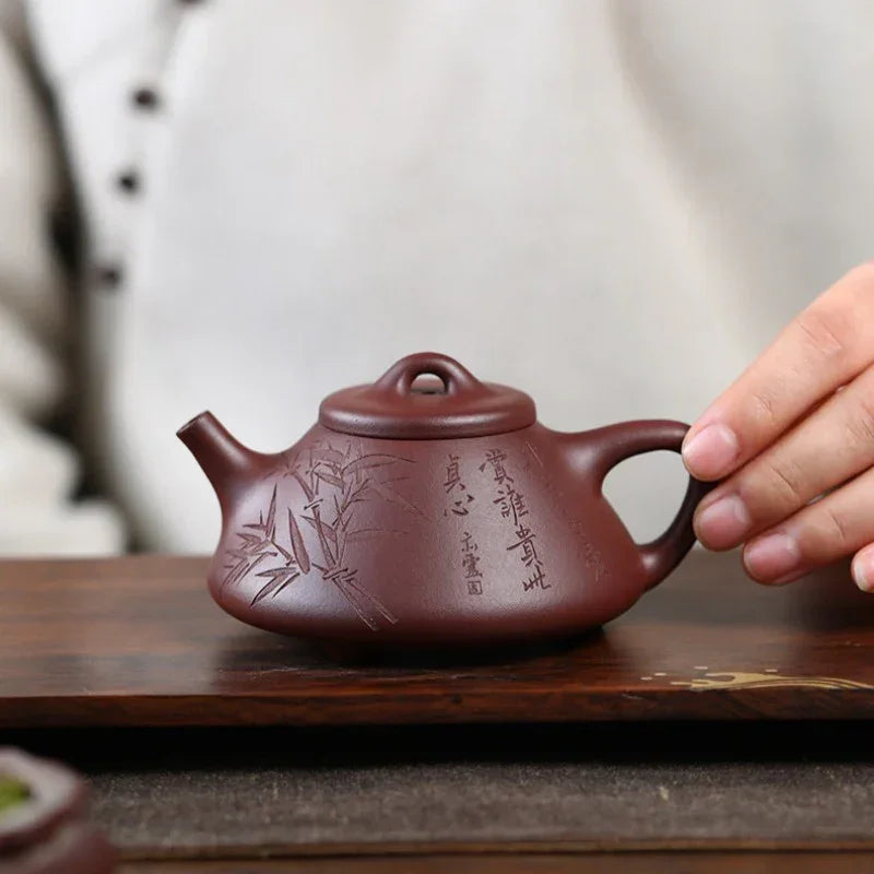 exquisite-yixing-zisha-teapot-qingfeng-ziye-shi-piao-zi-ni-180ml-yiqin-tea-house-yiqinteahouse-com-13 - YIQIN TEA HOUSE 一沁茶舍 yiqinteahouse.com